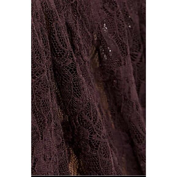 Free People Rule The World Sheer Sleep Romper Womens Size Large NWT $88 - Picture 5 of 14